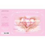 Certificados para presentación de niñas (pack de 20 unid)