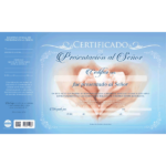 Certificados para presentación de niño (pack de 20 unid)