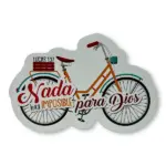 Plaqué de madera, Bicicleta "Nada es imposible"