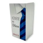 Mini Bloque de madera, Joyas de bendición "Hombre de Dios"