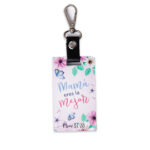 Llavero de madera "Mamá eres la mejor"