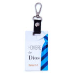 Llavero de madera "Hombre de Dios"