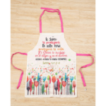 Delantal / Mandil de algodón “El señor te protegerá"