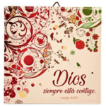 Plaqué cerámico "Dios siempre está contigo"