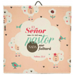 Plaqué cerámico "El Señor es mi pastor"