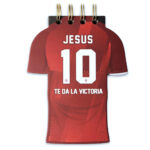 Libreta troquelada "Jesús te da la victoria"