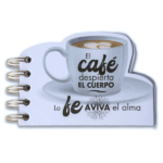 Libreta troquelada "Café"