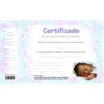 Certificados de presentación de niños