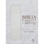 Biblia devocional los lenguajes del amor RVR60 - duotono blanco
