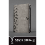Santa Biblia NTV, Edición zíper, Gris suave (SentiPiel)