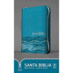 Santa Biblia NTV, Edición zíper, Océano (SentiPiel, Azul claro)