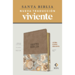Santa Biblia NTV, letra súper gigante (SentiPiel, Beige)