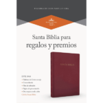 Biblia RVR60 para Regalos y Premios, Imitación piel, borgoña