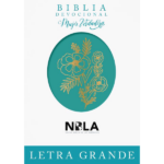 Biblia devocional Mujer Verdadera, Letra Grande NBLA - Duotono Aqua