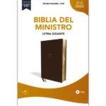 Biblia del Ministro RVR 1960, Letra Gigante, Imitación Piel Café