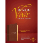 Biblia de estudio del diario vivir RVR60 (SentiPiel, Café/Café claro)