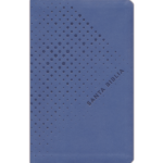 Santa Biblia NTV, Edición ágape, Noche (SentiPiel, Azul)