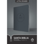 Santa Biblia RVR60, Edición zíper con referencias, letra grande (SentiPiel, Gris)