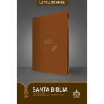 Santa Biblia RVR60, Edición zíper con referencias, letra grande (SentiPiel, Café)