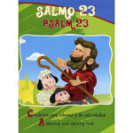 Salmo 23 - Libro para colorear, Bilingüe