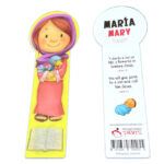 Separador 3D María, Bilingüe