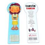 Separador 3D Sansón, Bilingüe