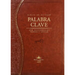 Biblia de Estudio Palabra Clave (Marrón con índice)