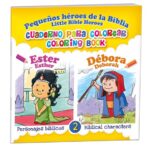 Ester y Debora – Cuaderno para colorear bilingüe