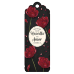 Separador 3D - Flores Rojas