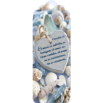 Separador 3D - Corazón Azul