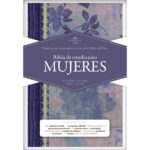Biblia RVR 1960 de estudio para mujeres, Tela impresa, azul floreado