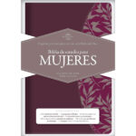 Biblia RVR 1960 de estudio para mujeres, vino tinto/fucsia símil piel