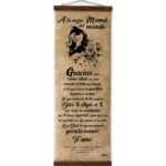 Pergamino Bíblico Grande - A la Mejor Mamá