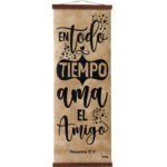 Pergamino Bíblico Grande - En todo tiempo