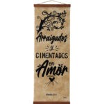 Pergamino Bíblico Grande - Arraigados