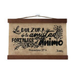 Pergamino Bíblico Pequeño - La dulzura – Proverbios 27:9