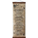 Pergamino Bíblico Grande - Salmo 91