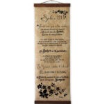 Pergamino Bíblico Grande - Salmo 121