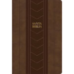 Biblia RVR 1960 Letra Grande, Tamaño Manual, Edición Especial, Marrón Símil Piel