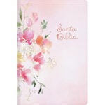 Biblia RVR 1960 Letra Grande, Tamaño Manual, Edición Especial, Rosa Símil Piel