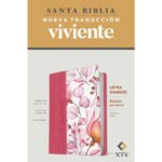 Santa Biblia NTV, Edición personal, letra grande (SentiPiel, Rosa)