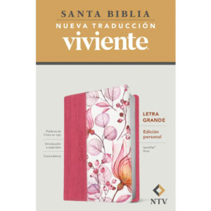 Santa Biblia NTV, Edición personal, letra grande (SentiPiel, Rosa)