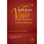 Biblia de Estudio del Diario Vivir RVR60, Letra Grande (Tapa dura)