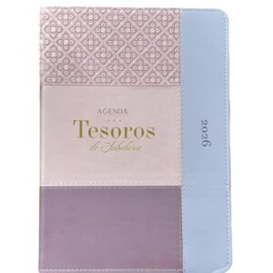 Agenda Tesoros de Sabiduría 2026 - Imitación piel lila